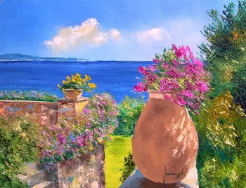 Hot Blooming Flowers, Seaside Scenery Embroidery Needlework Crafts 14CT Unprinted DIY Cross Stitch Kits Handmade Arts Decor
Hot Blooming Flowers, Seaside Scenery Embroidery Needlework Crafts 14CT Unprinted DIY Cross Stitch Kits Handmade Arts Decor