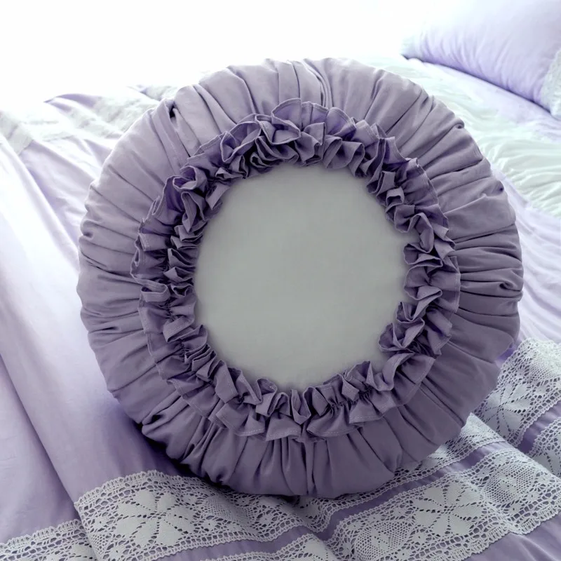 DUNXDECO Pillow Round Pumpkin Cushion Romantic Lilac Bed Decorative Pillows Room Home Decoration
DUNXDECO Pillow Round Pumpkin Cushion Romantic Lilac Bed Decorative Pillows Room Home Decoration