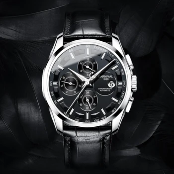 Carnival Wrist Watch for Men 2018 Automatic Self-Wind Week ,Complete Calendar,Months,Hours Waterproof Luxury Brand Mens Watches
Carnival Wrist Watch for Men 2018 Automatic Self-Wind Week ,Complete Calendar,Months,Hours Waterproof Luxury Brand Mens Watches