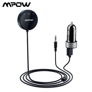 Mpow MBR11 Streambot Bluetooth 4.0 Receiver Car Transmitter Gesture-Sensing & Hands-Free Calling Noise Isolator With Car charger
Mpow MBR11 Streambot Bluetooth 4.0 Receiver Car Transmitter Gesture-Sensing & Hands-Free Calling Noise Isolator With Car charger