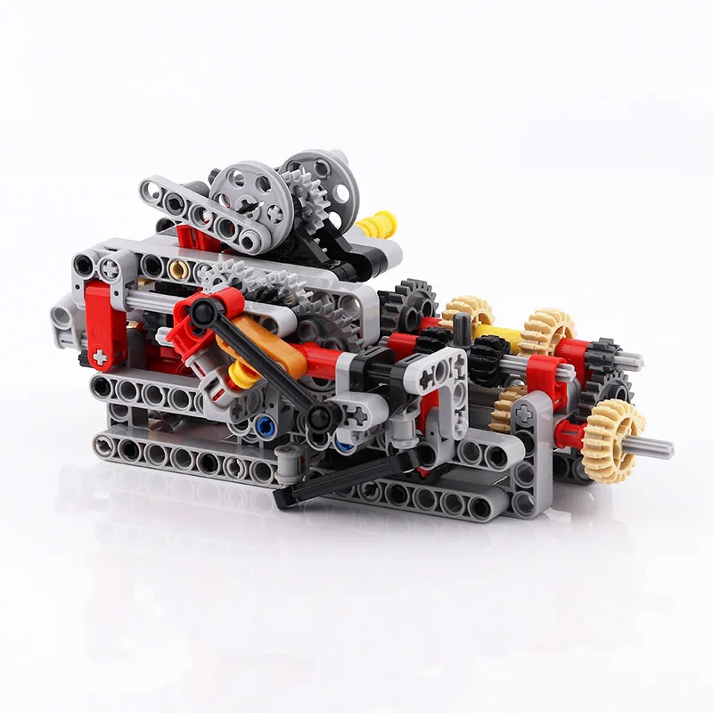 1 Set MOC - TECHNIC 8 SPEED SEQUENTIAL GEARBOX Educational Building Blocks Bricks Parts DIY Toys Compatible with legoes Technic
1 Set MOC - TECHNIC 8 SPEED SEQUENTIAL GEARBOX Educational Building Blocks Bricks Parts DIY Toys Compatible with legoes Technic