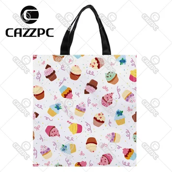 Cute Delicious Cupcakes Sprinkle Party Confetti Print Nylon Oxford Reusable Shopping Bag Gift Foldable Bag Eco Bag Pack of 2
Cute Delicious Cupcakes Sprinkle Party Confetti Print Nylon Oxford Reusable Shopping Bag Gift Foldable Bag Eco Bag Pack of 2