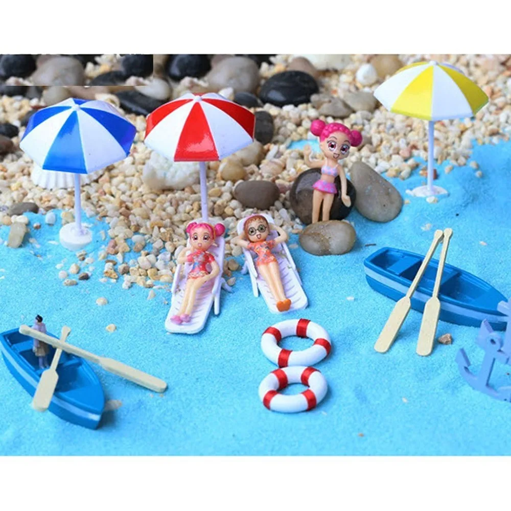 Beach Sun Umbrella Miniature Landscape Bonsai Dollhouse Decor Artificial Figures Party Gifts Home Decor Micro Landscape Ornament
Beach Sun Umbrella Miniature Landscape Bonsai Dollhouse Decor Artificial Figures Party Gifts Home Decor Micro Landscape Ornament