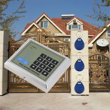 Electronic Security RFID Proximity Entry Door Lock Access Control System With 10 Key Fobs Password Access Control Door Opener
Electronic Security RFID Proximity Entry Door Lock Access Control System With 10 Key Fobs Password Access Control Door Opener