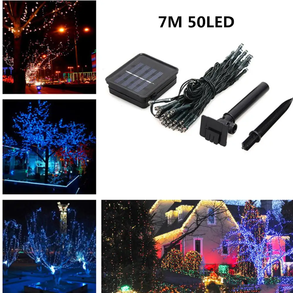 Adeeing 7M 50 LED Waterproof Solar String Light Strip Night Light Lamp Fairy Lights for Outdoor Christmas Trees Wedding Garden
Adeeing 7M 50 LED Waterproof Solar String Light Strip Night Light Lamp Fairy Lights for Outdoor Christmas Trees Wedding Garden