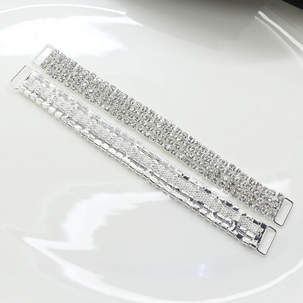 2017 New 4 rows 165MM Charm Chain Bikini Connectors Buckle reinforcement flat chain made of metal with rhinestone bikini buckle
2017 New 4 rows 165MM Charm Chain Bikini Connectors Buckle reinforcement flat chain made of metal with rhinestone bikini buckle