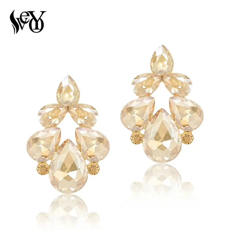 VEYO New Fashion Jewelry Crystal Stud Earrings for Women 2018 Brand Factory Wholesale
VEYO New Fashion Jewelry Crystal Stud Earrings for Women 2018 Brand Factory Wholesale