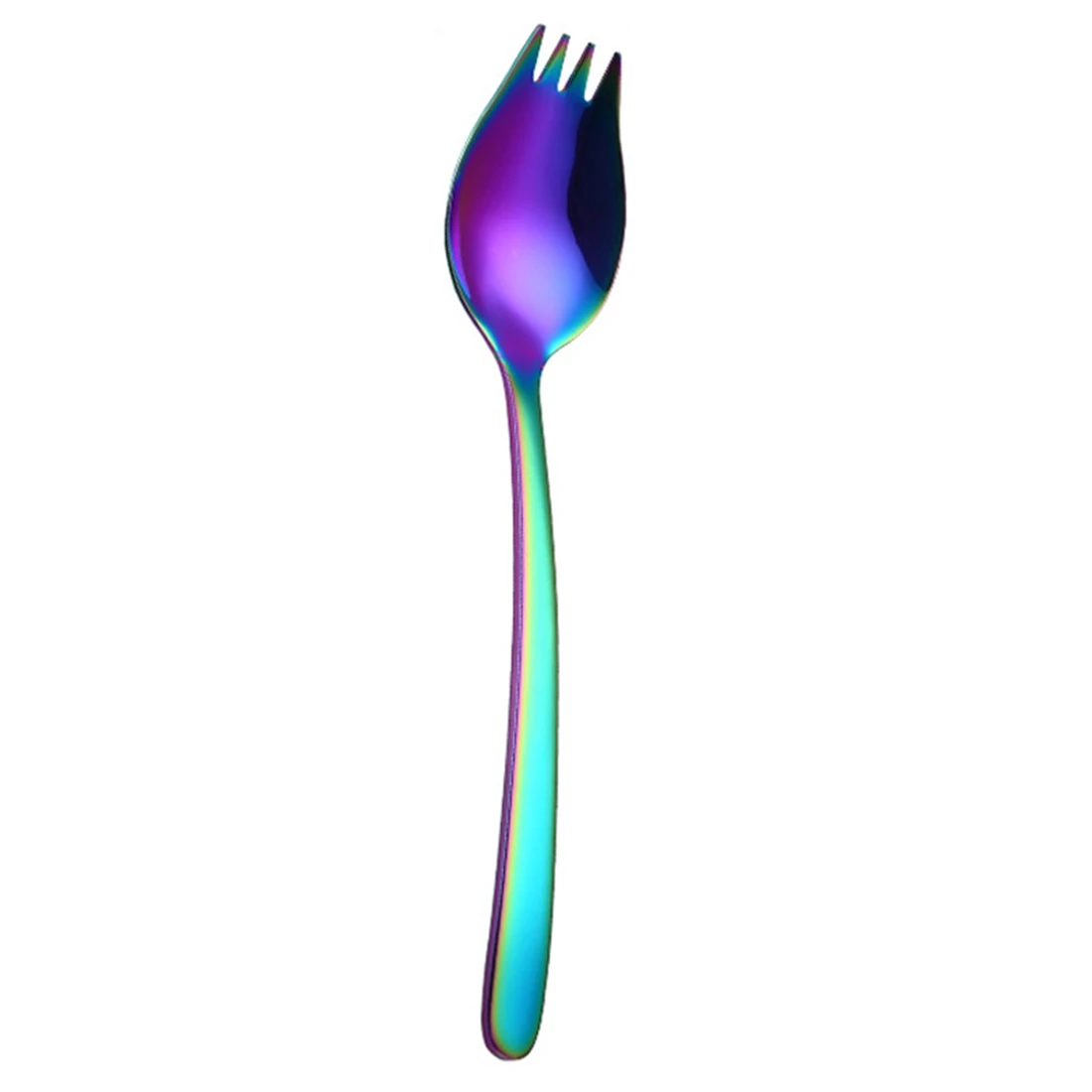 Magic color creative 2-in-1 double fork spoon Stainless steel 304 spoon fork One-piece pasta Salad spoon fork cutlery
Magic color creative 2-in-1 double fork spoon Stainless steel 304 spoon fork One-piece pasta Salad spoon fork cutlery