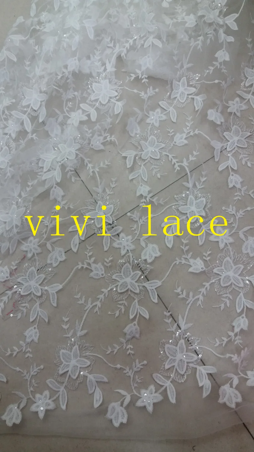 VV0072 fashion show offwhite sequin embroidery tulle mesh lace for stage show/evening dress/party
VV0072 fashion show offwhite sequin embroidery tulle mesh lace for stage show/evening dress/party