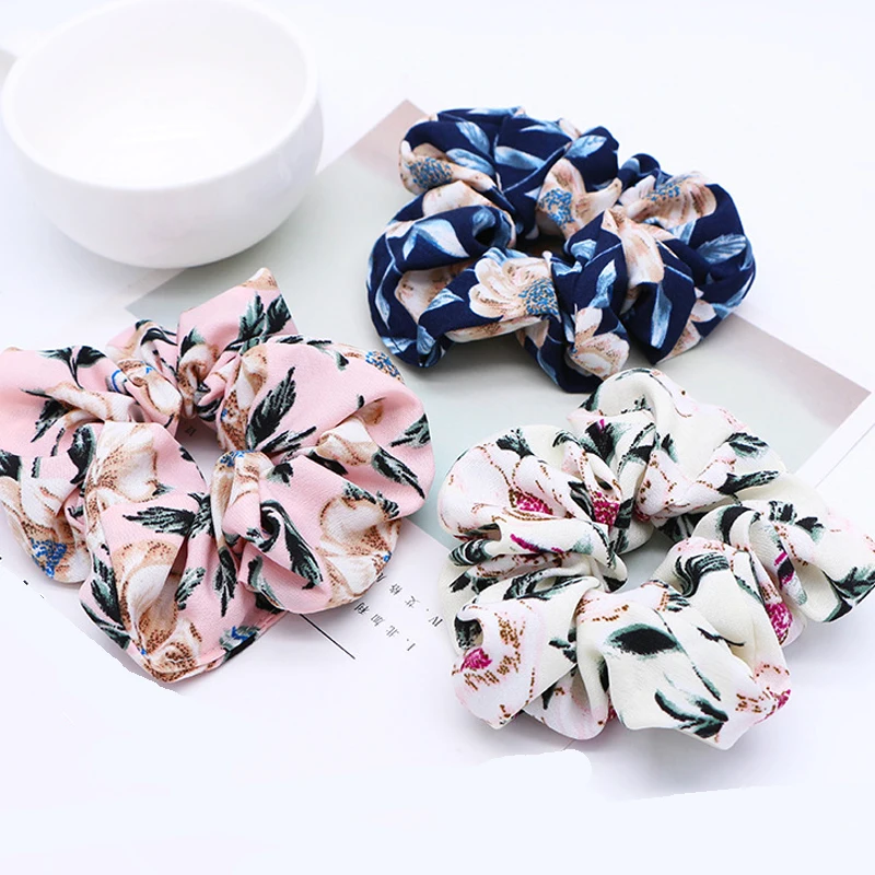 New Summer Flower Scrunchie Ponytail Headband Soft Stretchy Elastic Hair Ties Summer Turban Floral Hair Bands for Girls Accesso
New Summer Flower Scrunchie Ponytail Headband Soft Stretchy Elastic Hair Ties Summer Turban Floral Hair Bands for Girls Accesso