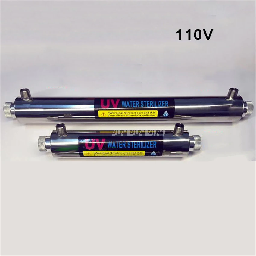 110V Water Flow Type Water Purifier Ultraviolet Disinfection UV Tube Lamp Stainless Steel UV Water Sterilizer Disinfecting Lamp
110V Water Flow Type Water Purifier Ultraviolet Disinfection UV Tube Lamp Stainless Steel UV Water Sterilizer Disinfecting Lamp