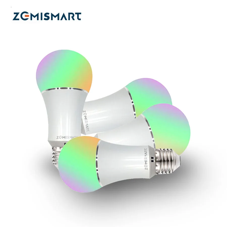 Zmismart 4 Pieces Led Bulb Dimmer 6W Wifi Smart Light Bulbs Remote Control ColorfulWorks With Alexa Echo E26 E27 RGB IFTTT
Zmismart 4 Pieces Led Bulb Dimmer 6W Wifi Smart Light Bulbs Remote Control ColorfulWorks With Alexa Echo E26 E27 RGB IFTTT