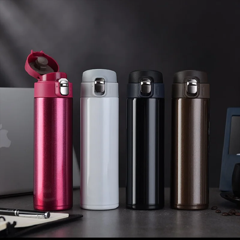 500ml Business Stainless Steel Thermos Bottle Thermal Thermos Bottle Insulated Tumbler Coffee Tea Milk Mug garrafa termica
500ml Business Stainless Steel Thermos Bottle Thermal Thermos Bottle Insulated Tumbler Coffee Tea Milk Mug garrafa termica