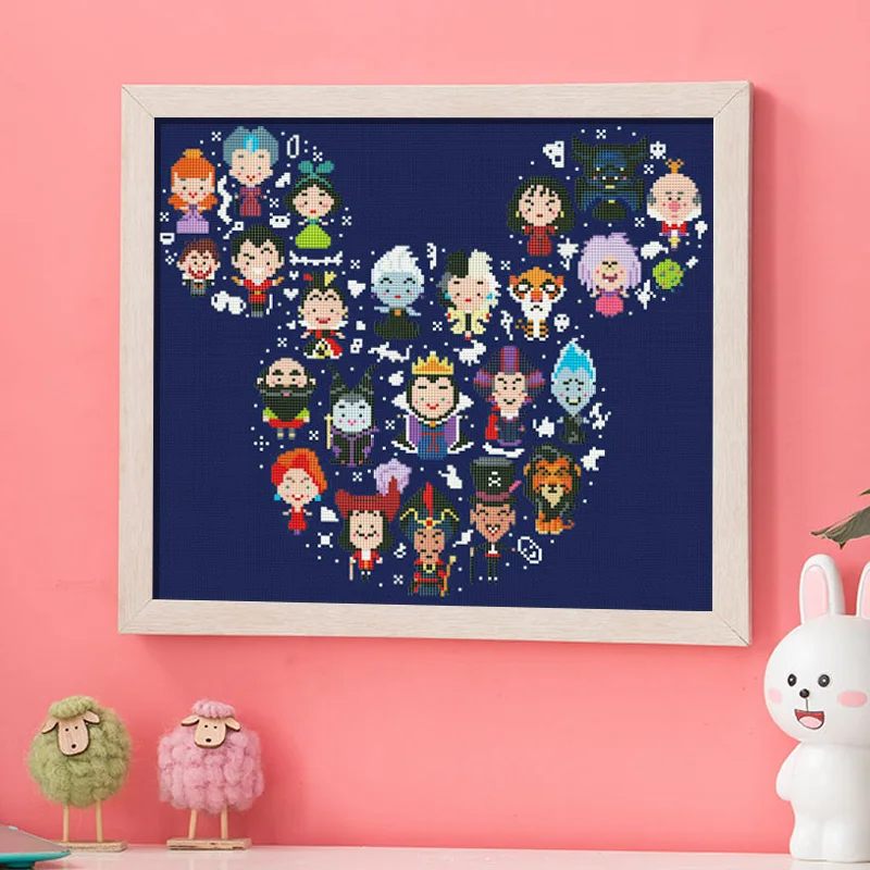 Children's house painting cross stitch kit DMC brand thread animal dog count canvas fabric embroidery handmade needlework craft
Children's house painting cross stitch kit DMC brand thread animal dog count canvas fabric embroidery handmade needlework craft