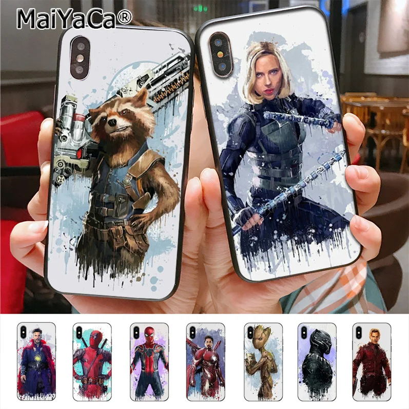 MaiYaCa Marvel Superhero Doctor Strange Rocket Widow Quality Case for iphone 11 Pro X 8plus 7 6splus 5s se 7plus case
MaiYaCa Marvel Superhero Doctor Strange Rocket Widow Quality Case for iphone 11 Pro X 8plus 7 6splus 5s se 7plus case