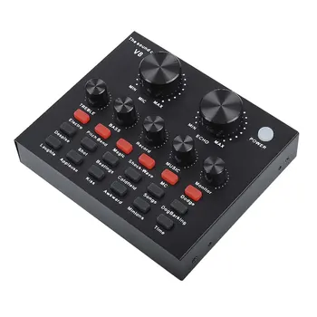 Sound Card Audio External Sound Card Headphones Microphone V8 USB Sound Card For BM 800 Studio Microphone Computer Placa de som
Sound Card Audio External Sound Card Headphones Microphone V8 USB Sound Card For BM 800 Studio Microphone Computer Placa de som