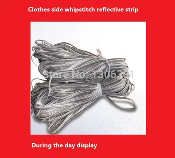 High visibility Clothes side whipstitch reflective strip TC reflective serging reflective packet sideband
High visibility Clothes side whipstitch reflective strip TC reflective serging reflective packet sideband