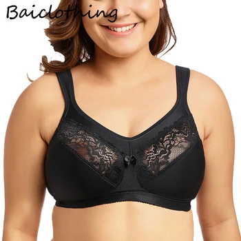 Wholesales Drop Ship Women's Full Coverage Figure Support Plus Size Wirefree Minimizer Bra 36 38 40 42 44 46 48 C D DD E F Black
Wholesales Drop Ship Women's Full Coverage Figure Support Plus Size Wirefree Minimizer Bra 36 38 40 42 44 46 48 C D DD E F Black