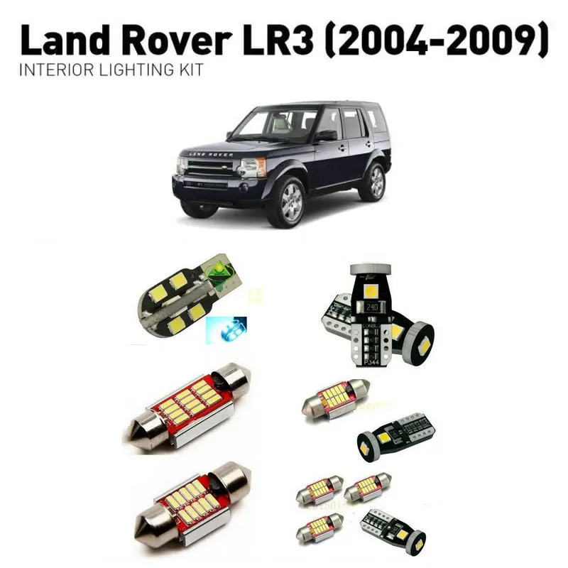 Led interior lights For Land Rover lr3 2004-2009 24pc Led Lights For Cars lighting kit automotive bulbs Canbus
Led interior lights For Land Rover lr3 2004-2009 24pc Led Lights For Cars lighting kit automotive bulbs Canbus