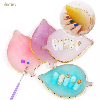 New 1pcs Natural Leaf Shape Nail Art Color Palette Acrylic Tips Gel Polish Drawing Pigment Holder Nail Display Board Tools
New 1pcs Natural Leaf Shape Nail Art Color Palette Acrylic Tips Gel Polish Drawing Pigment Holder Nail Display Board Tools