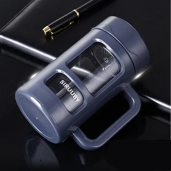 1 Pcs Double glass cup with handle drinking cup office master cup business thermos unique birthday gift 6ZDZ257
1 Pcs Double glass cup with handle drinking cup office master cup business thermos unique birthday gift 6ZDZ257