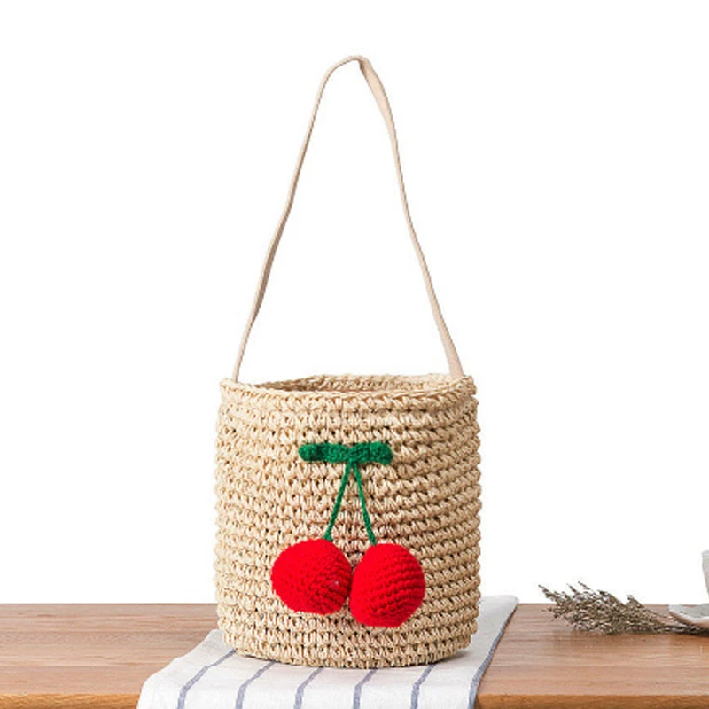 Shopowner Recommend New Pattern Cool Girl Lovely Cherry Round Ball The Ball Single Shoulder Package Plaited Article Package
Shopowner Recommend New Pattern Cool Girl Lovely Cherry Round Ball The Ball Single Shoulder Package Plaited Article Package