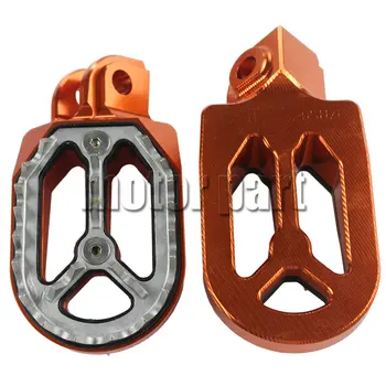 Motorcycle Aluminum Wide Footpegs Rests Footrest For KTM Husqvarna 85cc-530cc EXC SX SX-F XC SMR 125 250 350 450 525 Orange
Motorcycle Aluminum Wide Footpegs Rests Footrest For KTM Husqvarna 85cc-530cc EXC SX SX-F XC SMR 125 250 350 450 525 Orange
