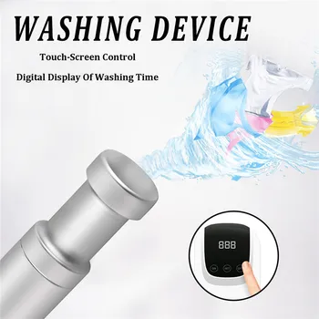Smart Touch Control Mini Ultrasonic Washing Device Pocket Clothes Laundry Wash Cleaner For Outdoor Travel
Smart Touch Control Mini Ultrasonic Washing Device Pocket Clothes Laundry Wash Cleaner For Outdoor Travel