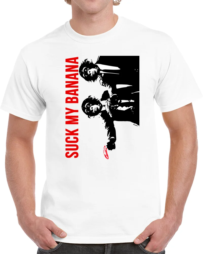 SUCK MY BANANA T SHIRT MEN IN BLACK FUNNY HIP HOP PLANET OF THE APES WHITE MEN jurney Print t-shirt Brand shirts jeans Print
SUCK MY BANANA T SHIRT MEN IN BLACK FUNNY HIP HOP PLANET OF THE APES WHITE MEN jurney Print t-shirt Brand shirts jeans Print