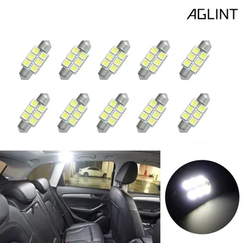 AGLINT 10PCS Festoon C5W 36mm 6418 6461 LED Bulbs 5050 SMD Light-emitting diode For Cars Auto Interior Map Doom Light DC 12V
AGLINT 10PCS Festoon C5W 36mm 6418 6461 LED Bulbs 5050 SMD Light-emitting diode For Cars Auto Interior Map Doom Light DC 12V