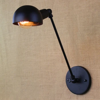 LOFT Nordic Vintage Wall Lamp Classic Black Art Sconce Adjustable arandela LED Swing Arm Wall Lights circular ZBD0107
LOFT Nordic Vintage Wall Lamp Classic Black Art Sconce Adjustable arandela LED Swing Arm Wall Lights circular ZBD0107
