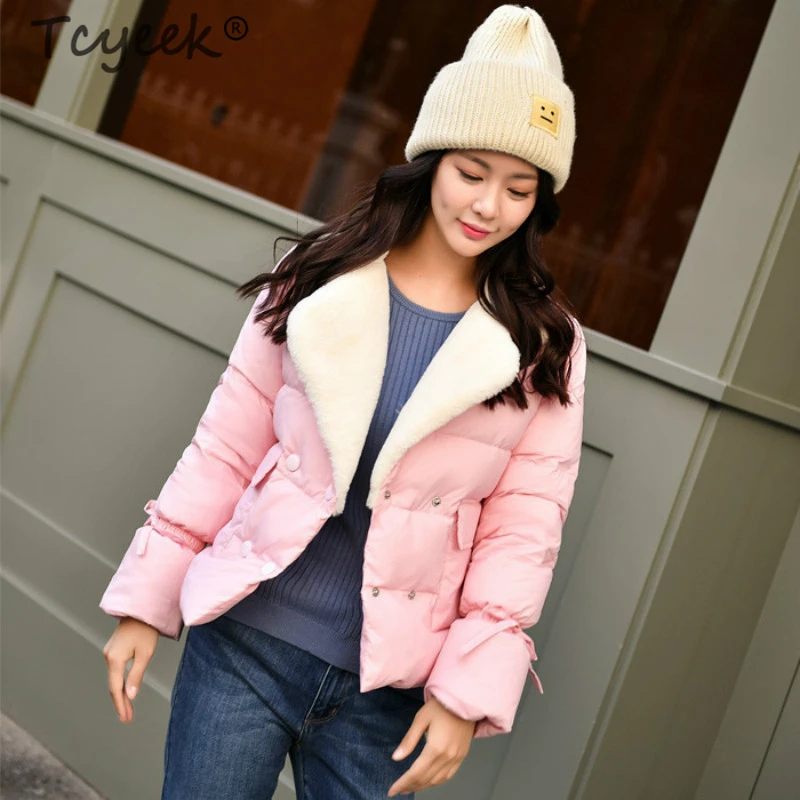 Tcyeek Winter Jacket Women Clothes 2019 Korean 90% White Down Thick Coat Female Casual Warm Fur Coller Casacas Para Mujer LW680
Tcyeek Winter Jacket Women Clothes 2019 Korean 90% White Down Thick Coat Female Casual Warm Fur Coller Casacas Para Mujer LW680