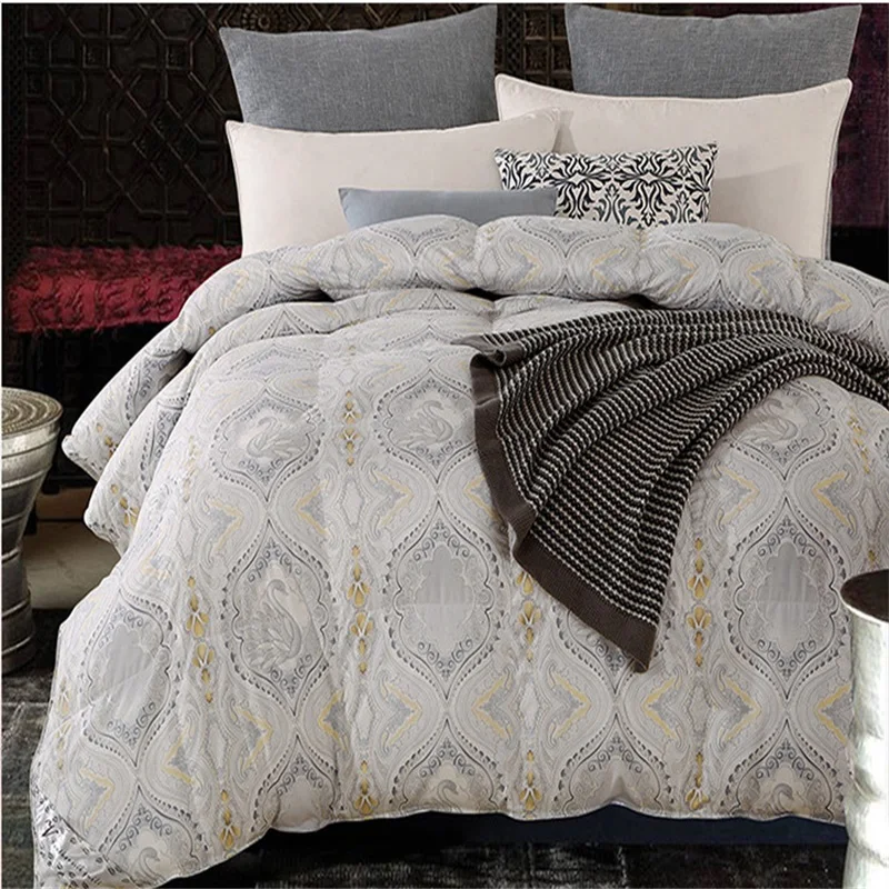 Warm soft Winter Comforter 95% Goose Down Quilt duvet Bedding Filler/Filling King Queen Twin Size Duvet Pure color
Warm soft Winter Comforter 95% Goose Down Quilt duvet Bedding Filler/Filling King Queen Twin Size Duvet Pure color