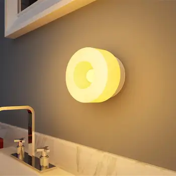 1PCS Innovative USB Human Body Induction Intelligent Round Night Light Closet Stairs Basement Hallway Cabinet Luminaria
1PCS Innovative USB Human Body Induction Intelligent Round Night Light Closet Stairs Basement Hallway Cabinet Luminaria