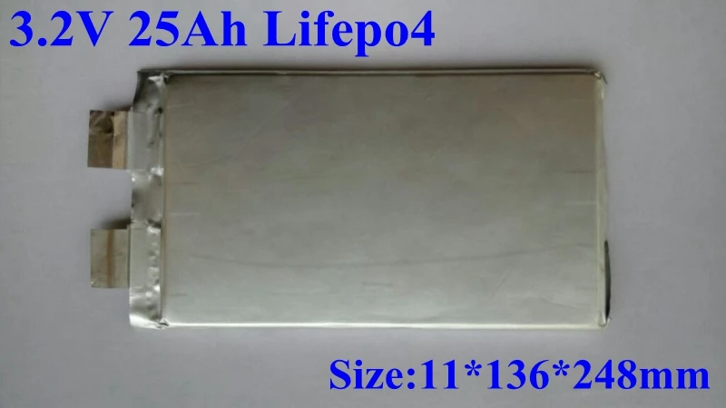4 шт./лот Lifepo4 3 2 в 25 Ач а разрядные элементы diy 12 lifepo4 аккумулятор для