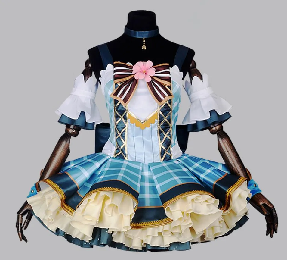 love live cosplay Anime Halloween party cartoon cos Ayase Eli cosplay Bouquet awakening costume female sweet dress set
love live cosplay Anime Halloween party cartoon cos Ayase Eli cosplay Bouquet awakening costume female sweet dress set