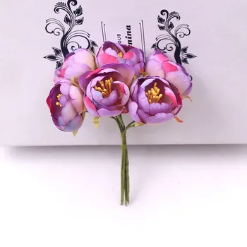 60pcs 2-3cm Artificial Silk Stamens Rose Bouquet Small Tea Set DIY Wreath Collage Wedding Dress Gift Box Craft Fake Flower
60pcs 2-3cm Artificial Silk Stamens Rose Bouquet Small Tea Set DIY Wreath Collage Wedding Dress Gift Box Craft Fake Flower