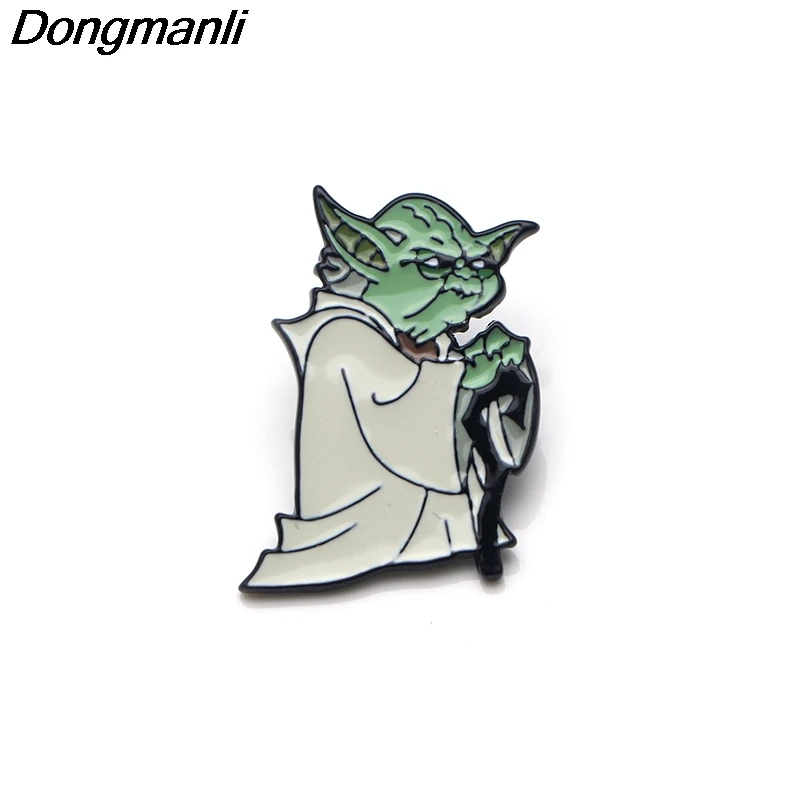 P3286 Wholesale 20pcs/lot Star Wars Yoda Enamel Pin Brooches Cartoon Creative Metal Brooch Pins Denim Hat Badge Collar Jewelry
P3286 Wholesale 20pcs/lot Star Wars Yoda Enamel Pin Brooches Cartoon Creative Metal Brooch Pins Denim Hat Badge Collar Jewelry