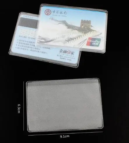 Waterproof Transparent Pvc Card Cover Silicone Plastic Cardholder Case To Protect Credit Cards Porte Carte Bank Id Card Sleeve
Waterproof Transparent Pvc Card Cover Silicone Plastic Cardholder Case To Protect Credit Cards Porte Carte Bank Id Card Sleeve