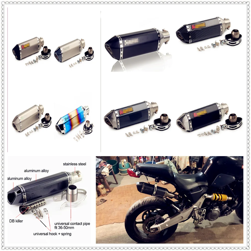Motorcycle Exhaust pipe Muffler DB killer for BMW E34 F10 F20 E92 E38 E91 E53 E70 X5 M M3 E46 E39 E38 E90 M140i 530i 128i
Motorcycle Exhaust pipe Muffler DB killer for BMW E34 F10 F20 E92 E38 E91 E53 E70 X5 M M3 E46 E39 E38 E90 M140i 530i 128i