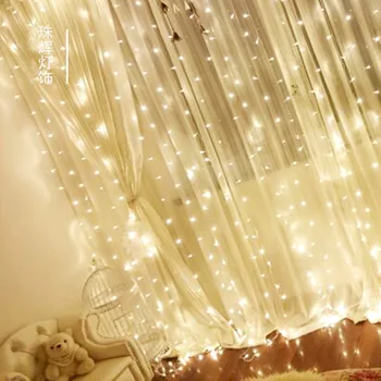 3m*3m 300 LED Curtain Light Wedding Window Christmas Background Decoration Light
3m*3m 300 LED Curtain Light Wedding Window Christmas Background Decoration Light