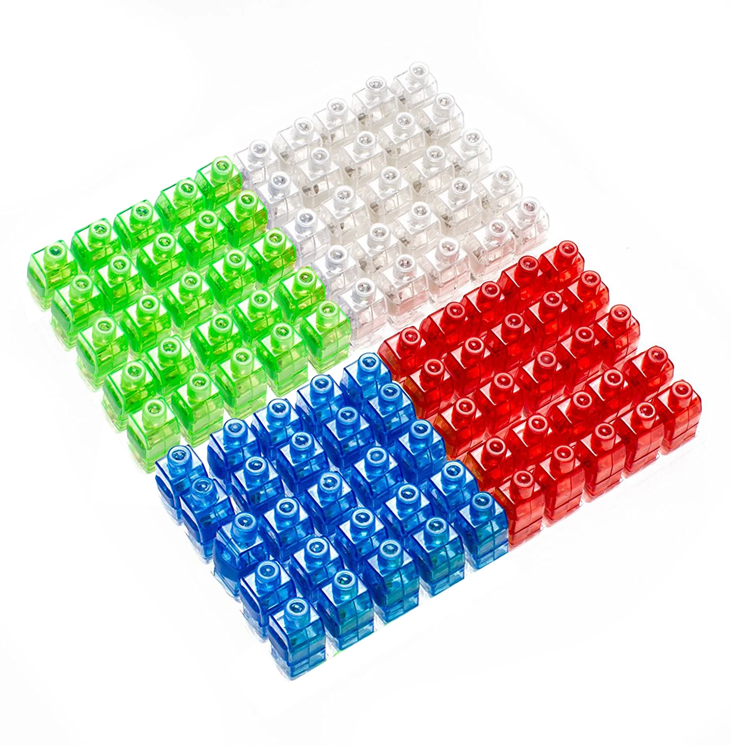 100 Pcs/Lot LED Finger Lights Glowing Dazzle Color Laser Emitting Lamps Christmas Wedding Festival Party Light Decor D19
100 Pcs/Lot LED Finger Lights Glowing Dazzle Color Laser Emitting Lamps Christmas Wedding Festival Party Light Decor D19