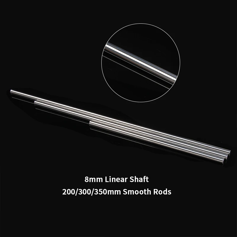 1PC 8mm 200/300/350mm Smooth Rods Linear Shaft Rail 3D Printers Parts Chrome Plated Guide Slide Part
1PC 8mm 200/300/350mm Smooth Rods Linear Shaft Rail 3D Printers Parts Chrome Plated Guide Slide Part
