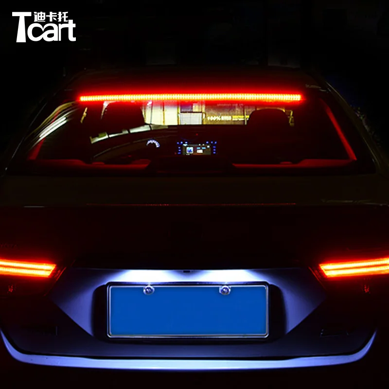 Tcart ForToyota Corolla Rav4 1Set 135cm Dynamic Streamer Break Light Flowing Warning Strip Auto Rear Bumper Lamp Car Accessories
Tcart ForToyota Corolla Rav4 1Set 135cm Dynamic Streamer Break Light Flowing Warning Strip Auto Rear Bumper Lamp Car Accessories