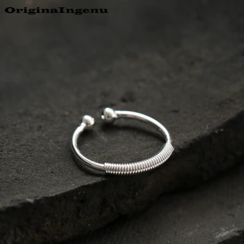 925 Silver Ring Anillos Jewelry Vintage Winding Charm Minimalism Mother 's Day Girlfriend Gift Haut Femme Rings for Women
925 Silver Ring Anillos Jewelry Vintage Winding Charm Minimalism Mother 's Day Girlfriend Gift Haut Femme Rings for Women