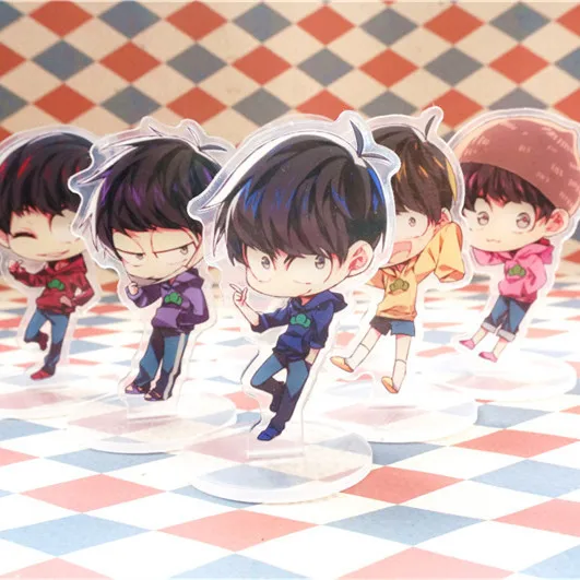 120pcs/lot Osomatsu-san action figure anime Mr Matsuno Osomatsu Karamatsu Choromatsu Ichimatsu acrylic stand model cosplay toys
120pcs/lot Osomatsu-san action figure anime Mr Matsuno Osomatsu Karamatsu Choromatsu Ichimatsu acrylic stand model cosplay toys