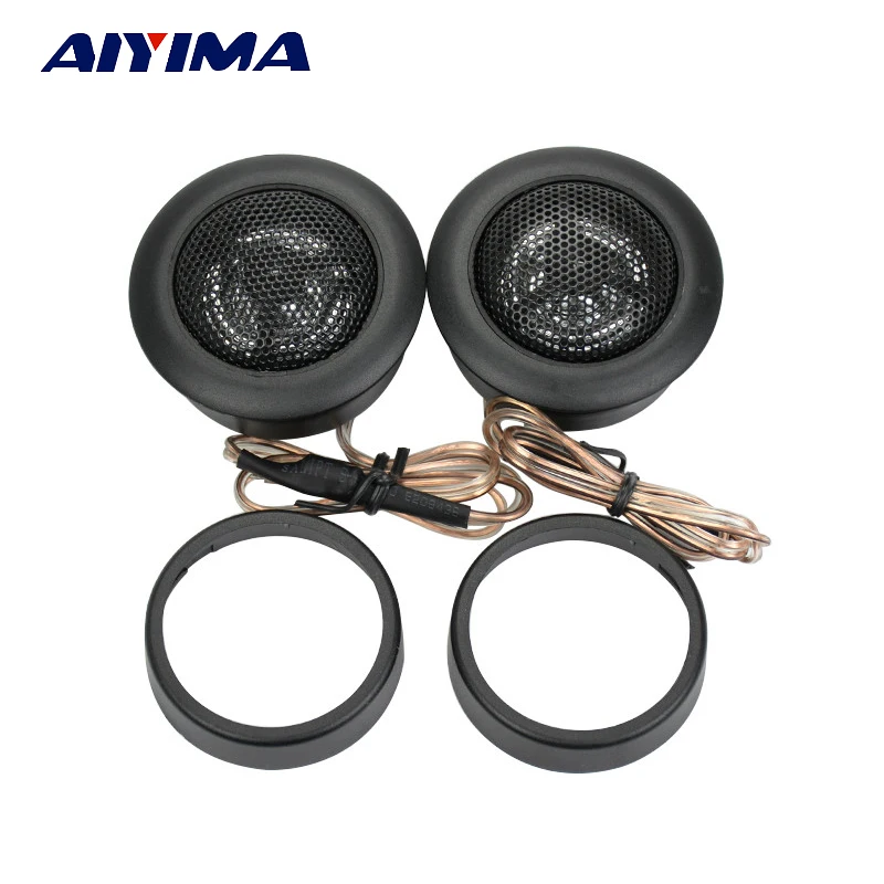 AIYIMA 2Pcs Mini Audio Portable Tweeter Speakers Professional Car Treble 4Ohm 120W Loudspeaker DIY For Home Theater Sound System
AIYIMA 2Pcs Mini Audio Portable Tweeter Speakers Professional Car Treble 4Ohm 120W Loudspeaker DIY For Home Theater Sound System