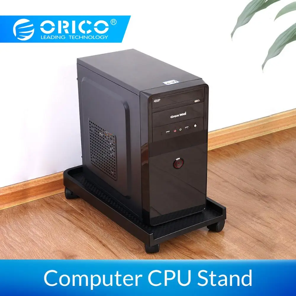 ORICO Computer CPU Stand with Wheels Stable Vertical Stand For Computer Cases PC Towers Waterproof CPU Stand Black
ORICO Computer CPU Stand with Wheels Stable Vertical Stand For Computer Cases PC Towers Waterproof CPU Stand Black