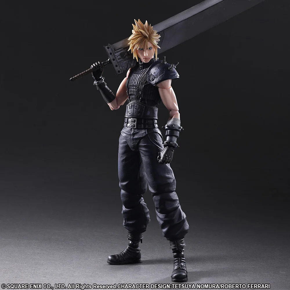 PLAY ARTS 27cm Final Fantasy VII Cloud Strife Edition 2 Action Figure Model Toys
PLAY ARTS 27cm Final Fantasy VII Cloud Strife Edition 2 Action Figure Model Toys