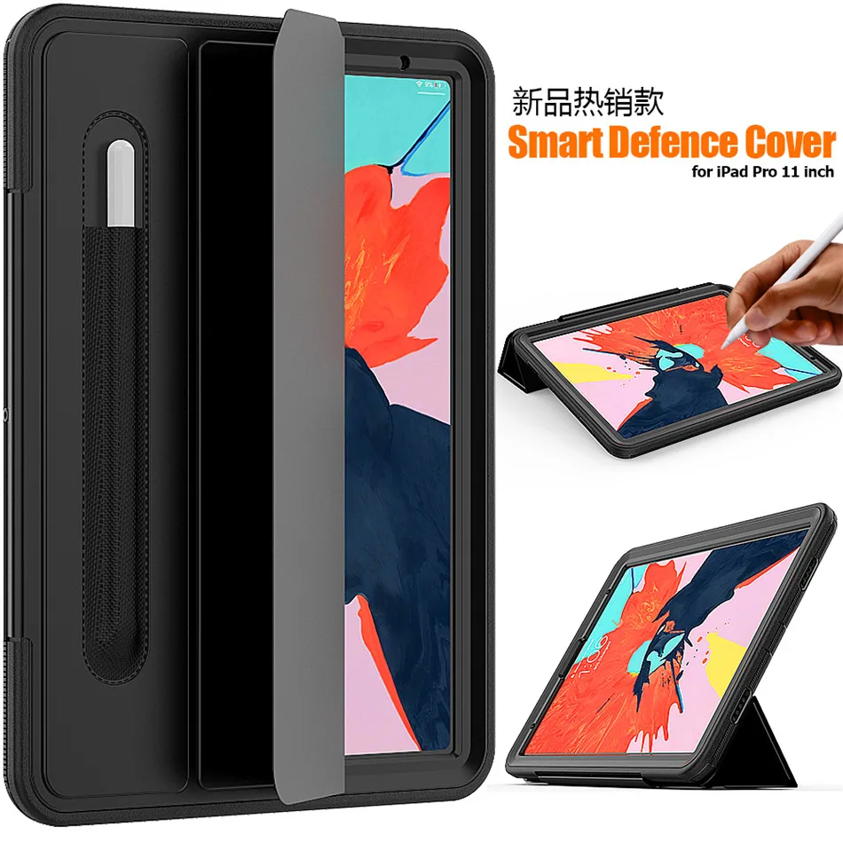 Для нового iPad Pro 11 дюймов 2018 чехол Магнитный умный автоматический режим сна